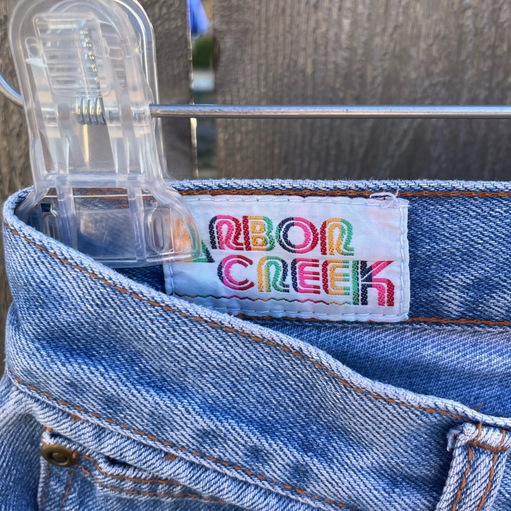 Vintage 80s Arbor Creek light blue denim - size 9